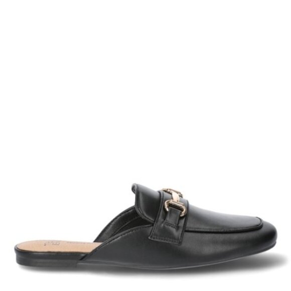 Time and Tru Women's Horsebit Slip-on Mules - Picture 2 of 5